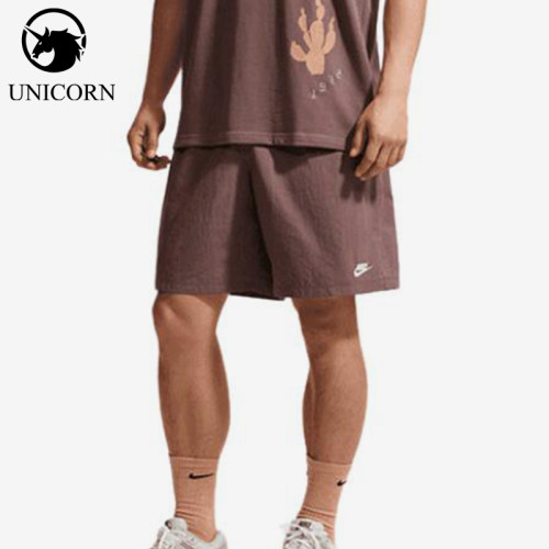 Nike/耐克正品Sportswear新款男棕色系带简约经典短裤IF0845-502