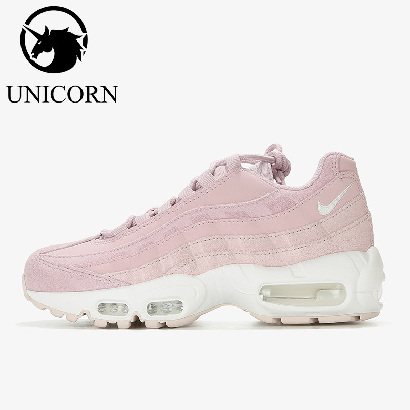 Nike/耐克正品AIRMAX95新款女粉色增高鞋经典跑步鞋807443-503