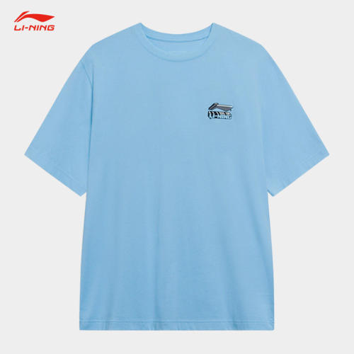 Lining/李宁正品新款运动潮流系列男子吸汗舒适短袖T恤AHST179
