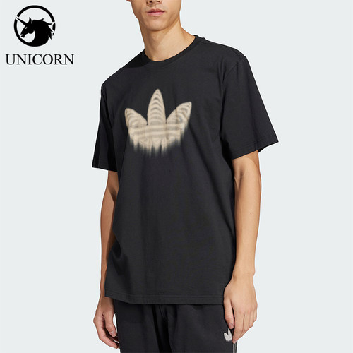 Adidas/阿迪达斯正品三叶草SKELETONT-SHIRT男经典短袖T恤JI5871