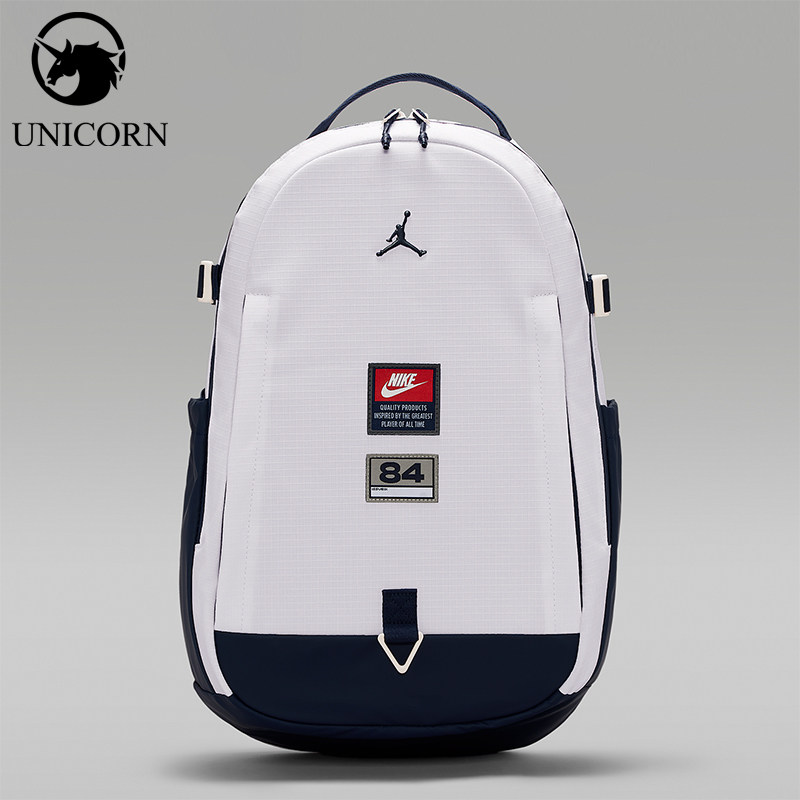 Nike/耐克正品JORDAN男女款拉链口袋个性经典双肩包IW1540-100