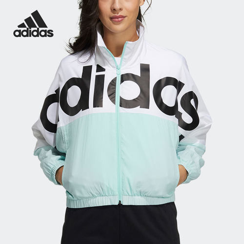 Adidas/阿迪达斯正品女子宽松透气休闲运动运动外套GP5424
