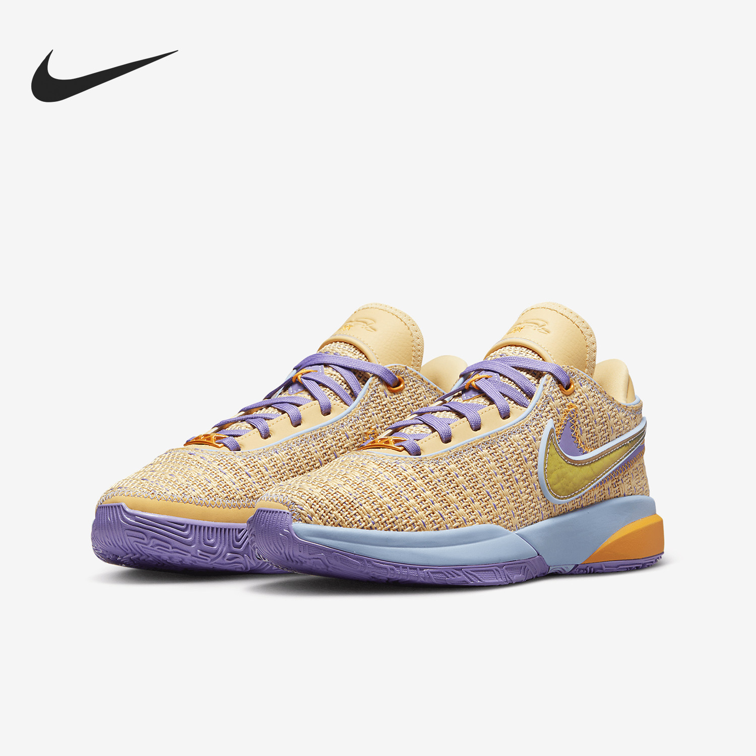 Nike/耐克正品LeBron XX GS女子大童运动篮球鞋DQ8651-200