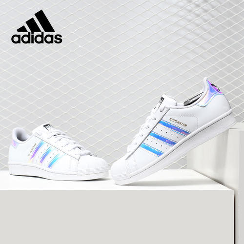 Adidas/阿迪达斯正品 女鞋三叶草SUPERSTAR贝壳头休闲鞋AQ6278