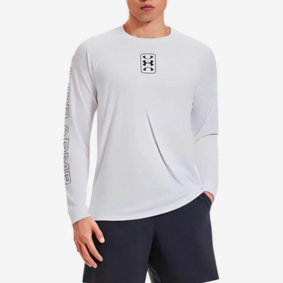 UA/安德玛正品Zone Shooting Shirt男子户外长袖T恤1383398-100