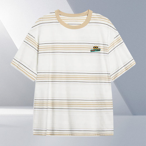 Lining/李宁正品运动潮流系列男子宽松休闲圆领短袖T恤AHST185