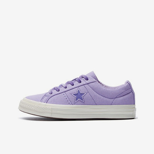 Converse匡威 时尚复古香芋紫低帮女子休闲板鞋帆布鞋 564150C