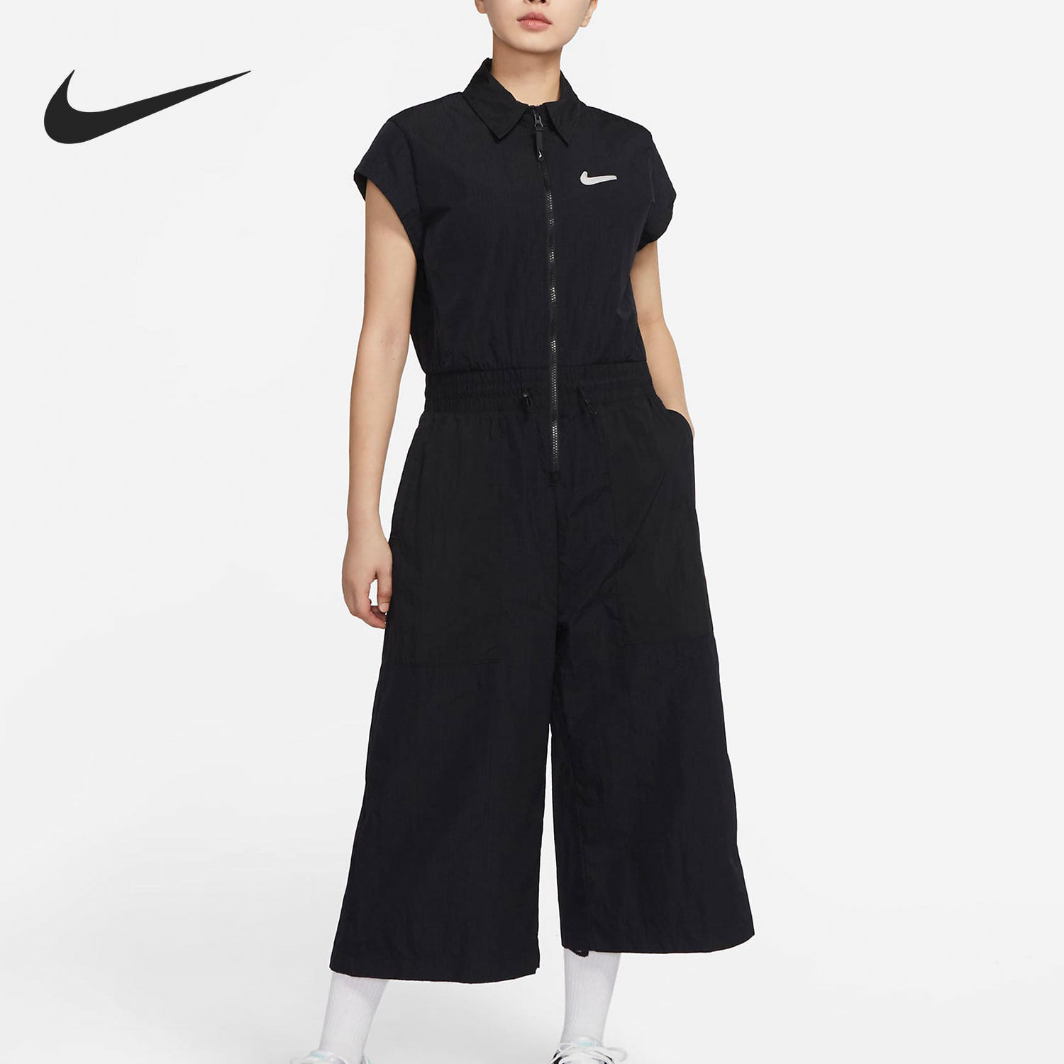 Nike/耐克正品夏季新款女子运动休闲连体衣套装DR5627-010