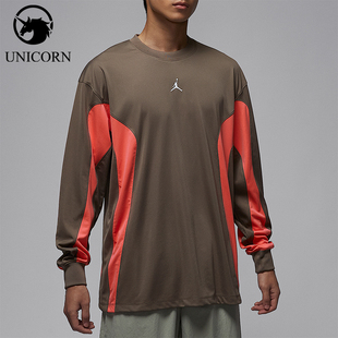 耐克正品 T恤IF1886 春秋JORDAN男士 印花球衣长袖 040 透气时尚 Nike