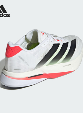 Adidas/阿迪达斯正品2025男士超轻透湿排汗缓震跑步鞋JS4932