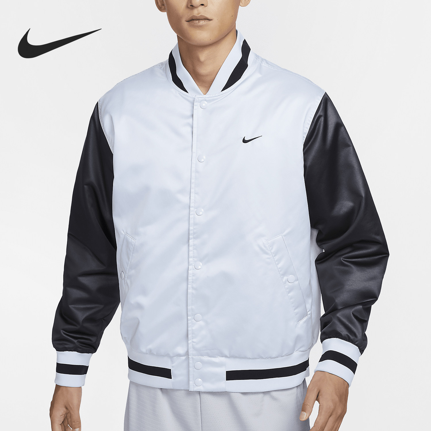 Nike/耐克正品当季新款男士单排扣运动梭织夹克FZ0663-043