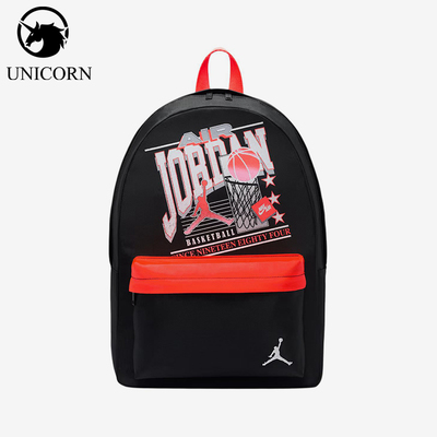 Nike/耐克正品JORDAN84Vintage新款黑红色经典双肩背包IO2944-011