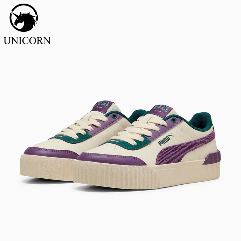 Puma/彪马正品2025春秋女士日常耐磨低帮休闲系带板鞋401737-01