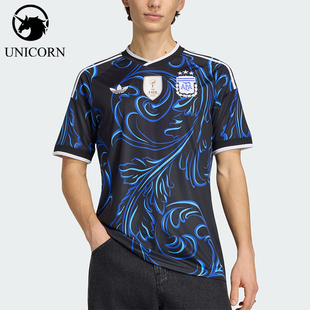 Adidas/阿迪达斯正品三叶草男士球迷版球衣足球短袖T恤JM8395
