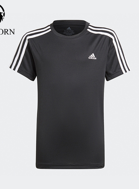 Adidas/阿迪达斯正品DESIGNED2MOVE新款儿童经典短袖T恤GN1496