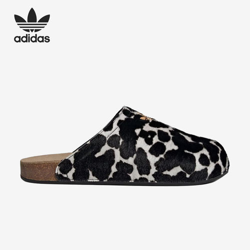 Adidas/阿迪达斯官方正品三叶草男女舒适透气时尚包头拖鞋KI0407
