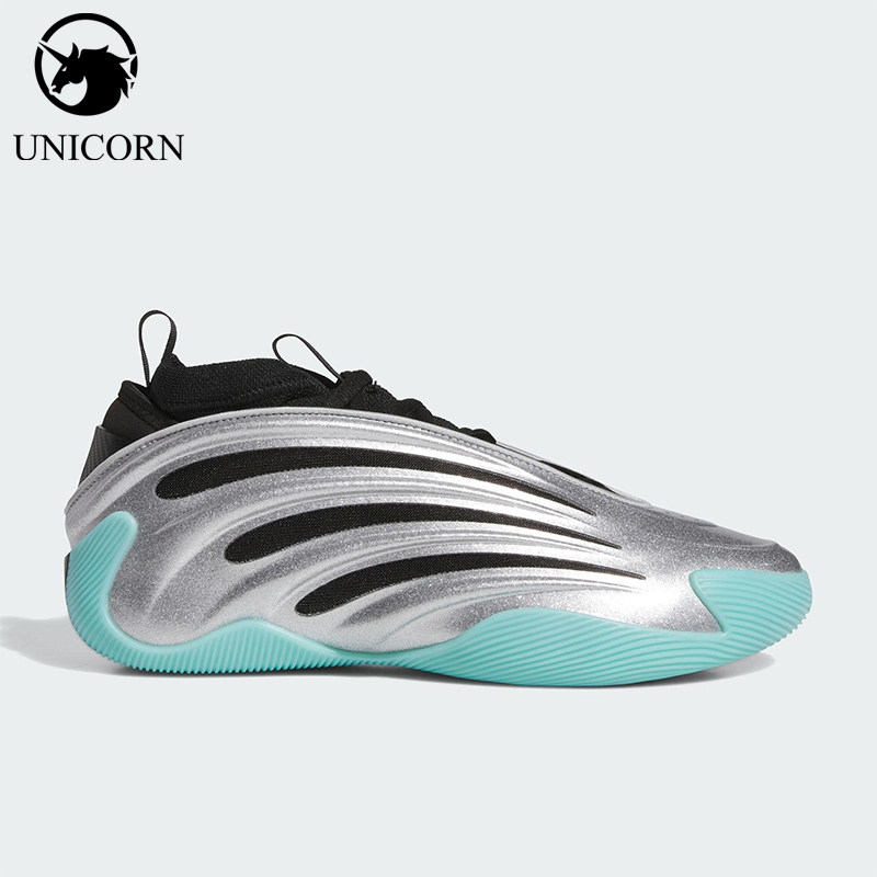 Adidas/阿迪达斯正品2025秋季款男女减震中帮时尚篮球鞋JS1028