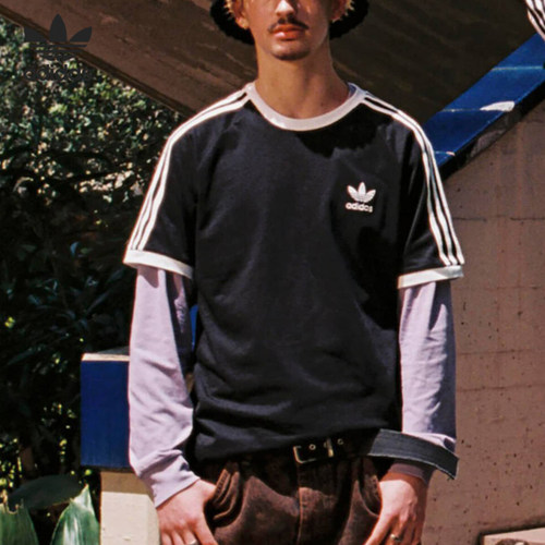 Adidas/阿迪达斯官方正品ADICOLOR男子休闲运动短袖T恤IA4845