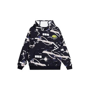 男大童休闲运动连帽套头长袖 新款 卫衣YWDS343 李宁正品 Lining