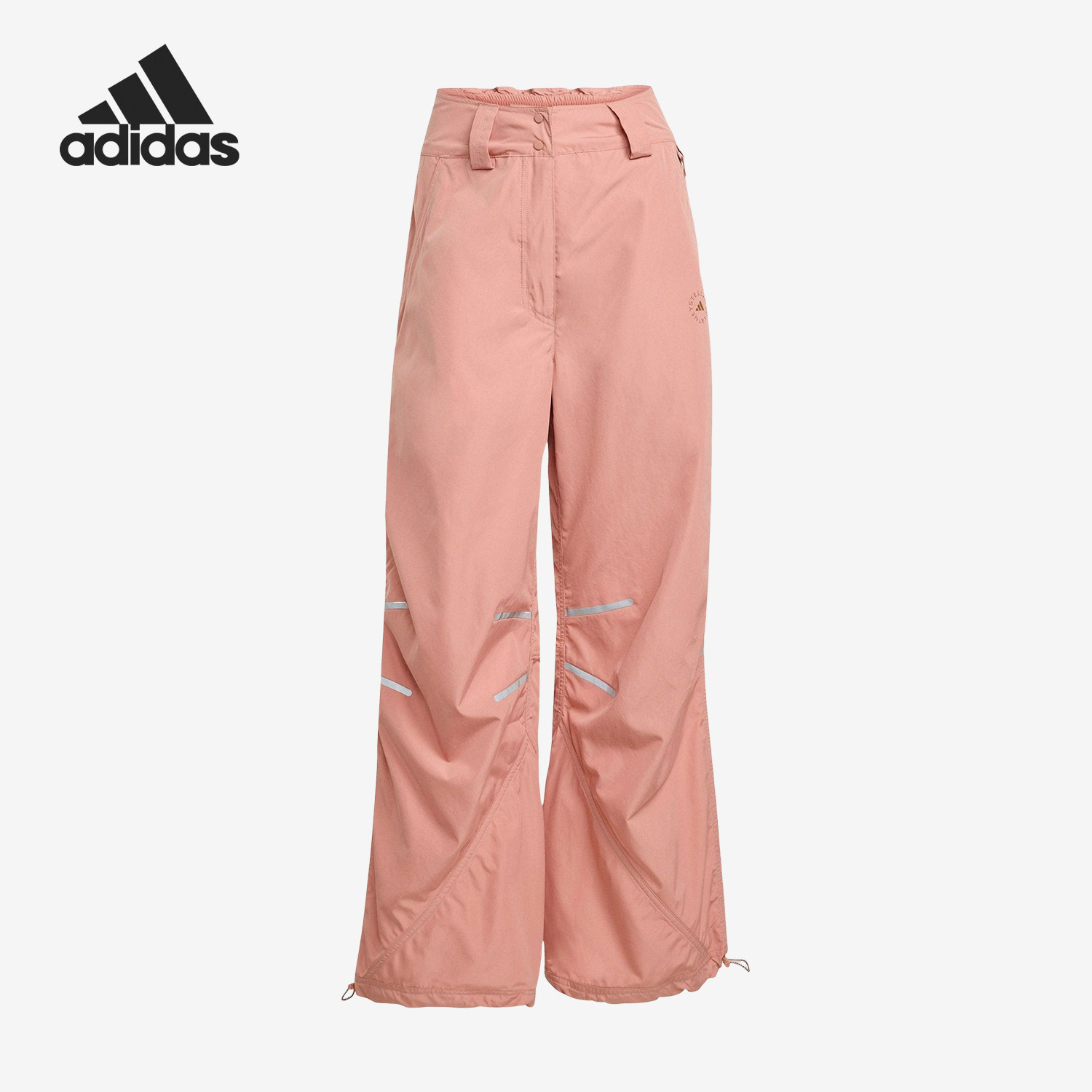 Adidas/阿迪达斯官方正品WOVEN TP女士宽松梭织抽绳运动裤JW4665