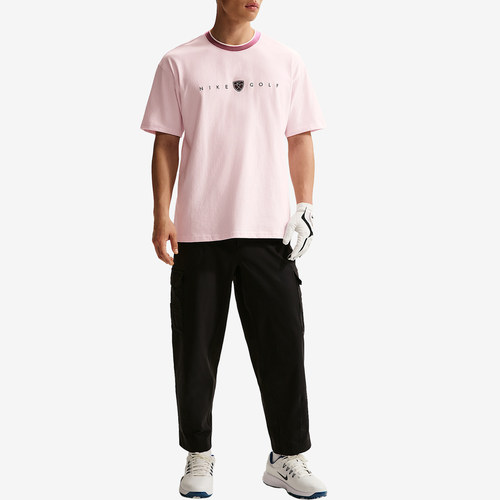 Nike耐克正品男针织短袖舒适柔软休闲运动高尔夫球服IH2056-664