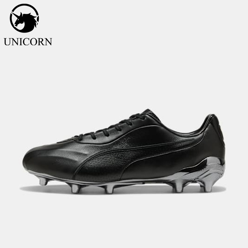 Puma/彪马正品KING新款男女黑银色休闲舒适经典足球鞋109261-01