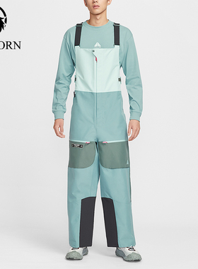 Nike/耐克正品torm-FIT男士滑雪拼接宽松运动背带裤HV1128-353