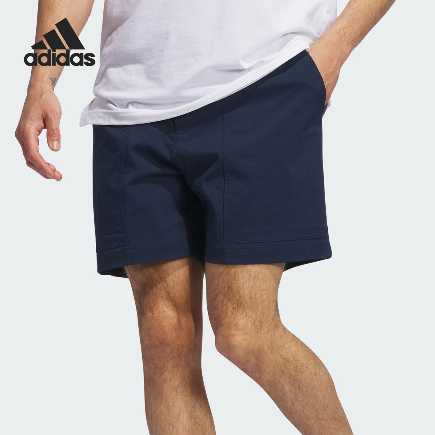 Adidas/阿迪达斯正品新款男士透气宽松高尔夫运动短裤IW6704,运动服/休闲服装,运动中长裤／短裤,淘宝优惠券,粉丝福利购,淘宝优惠卷