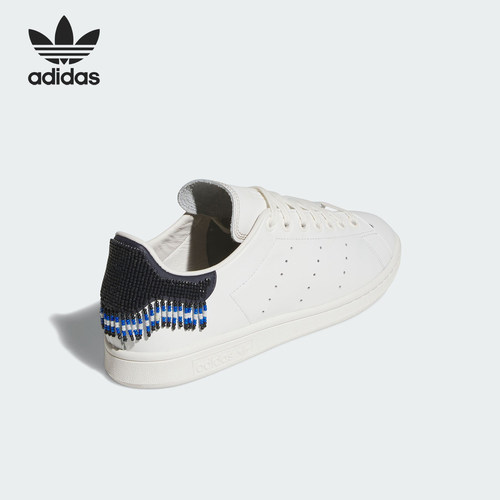 Adidas/阿迪达斯正品2025三叶草男女透气低帮系带板鞋JR0022