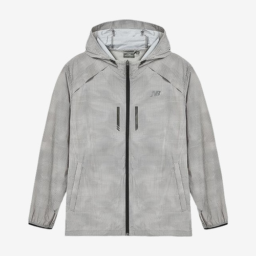 New Balance新百伦正品男跑步连帽防紫外线透气帽子NC5AD24471-GR