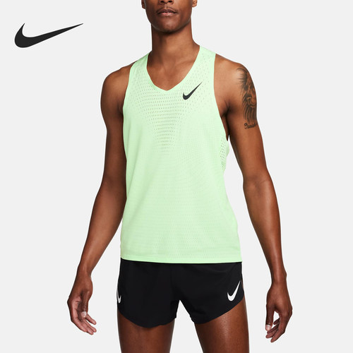 Nike/耐克正品运动男士跑步透气吸汗排湿无袖背心FN4231-376