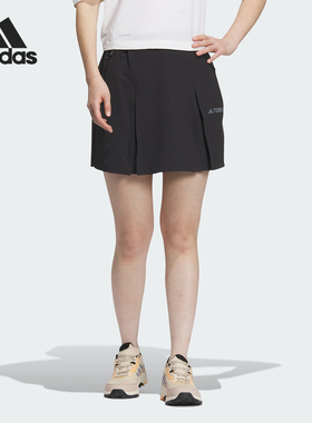 Adidas/阿迪达斯正品W AR SKORTS女士户外运动徒步裙裤IS0307