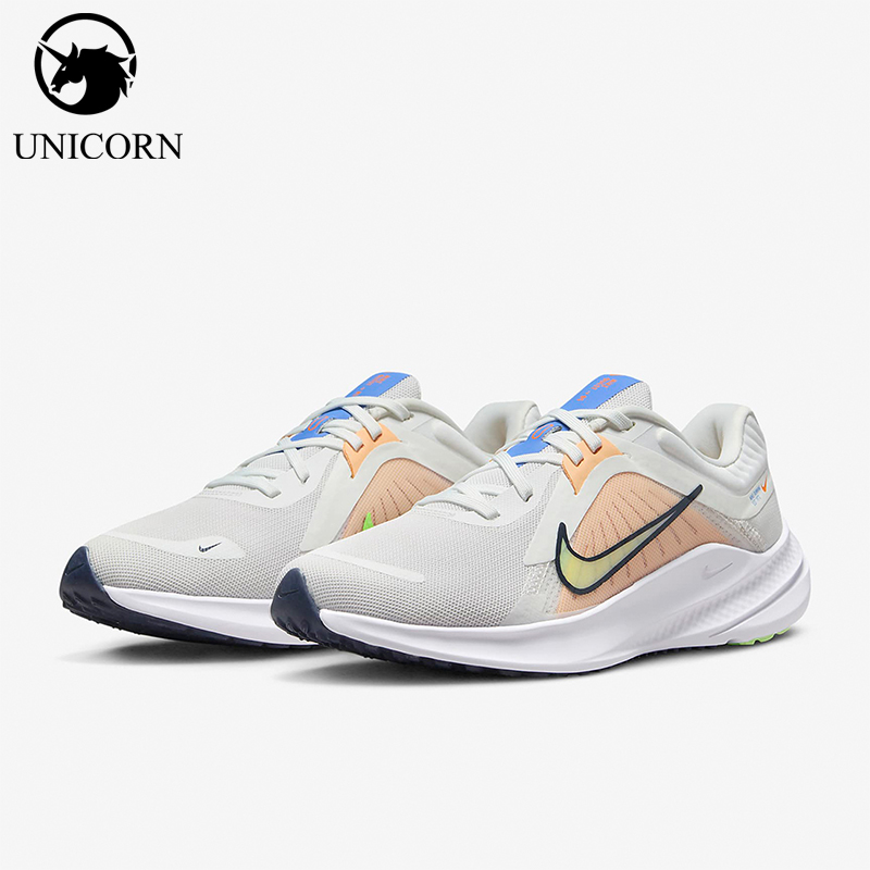 Nike/耐克正品Quest 5女士运动低帮网面防滑经典跑步鞋DD9291-103