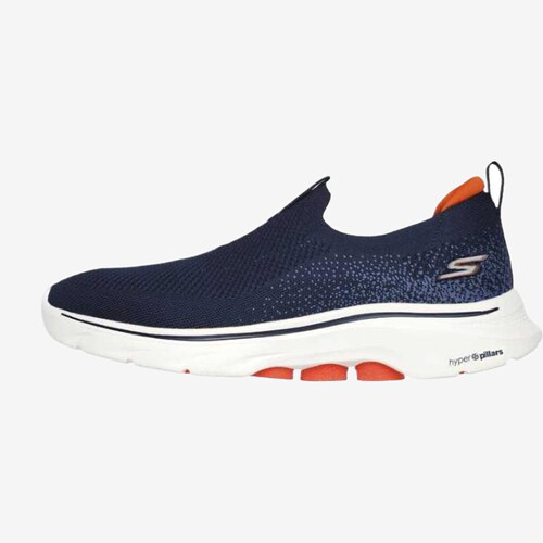 Skechers斯凯奇正品GO WALK 7男子低帮一脚蹬休闲鞋216633-NVOR