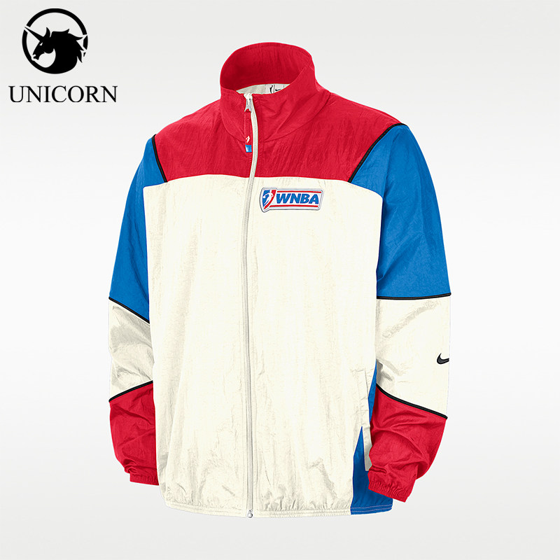 Nike/耐克正品WNBALegends新款男黑红色经典篮球夹克IF4409-133