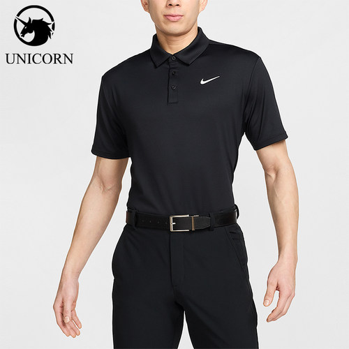 Nike/耐克正品Dri-FIT男士透气套头高尔夫运动POLO衫FZ7482-010