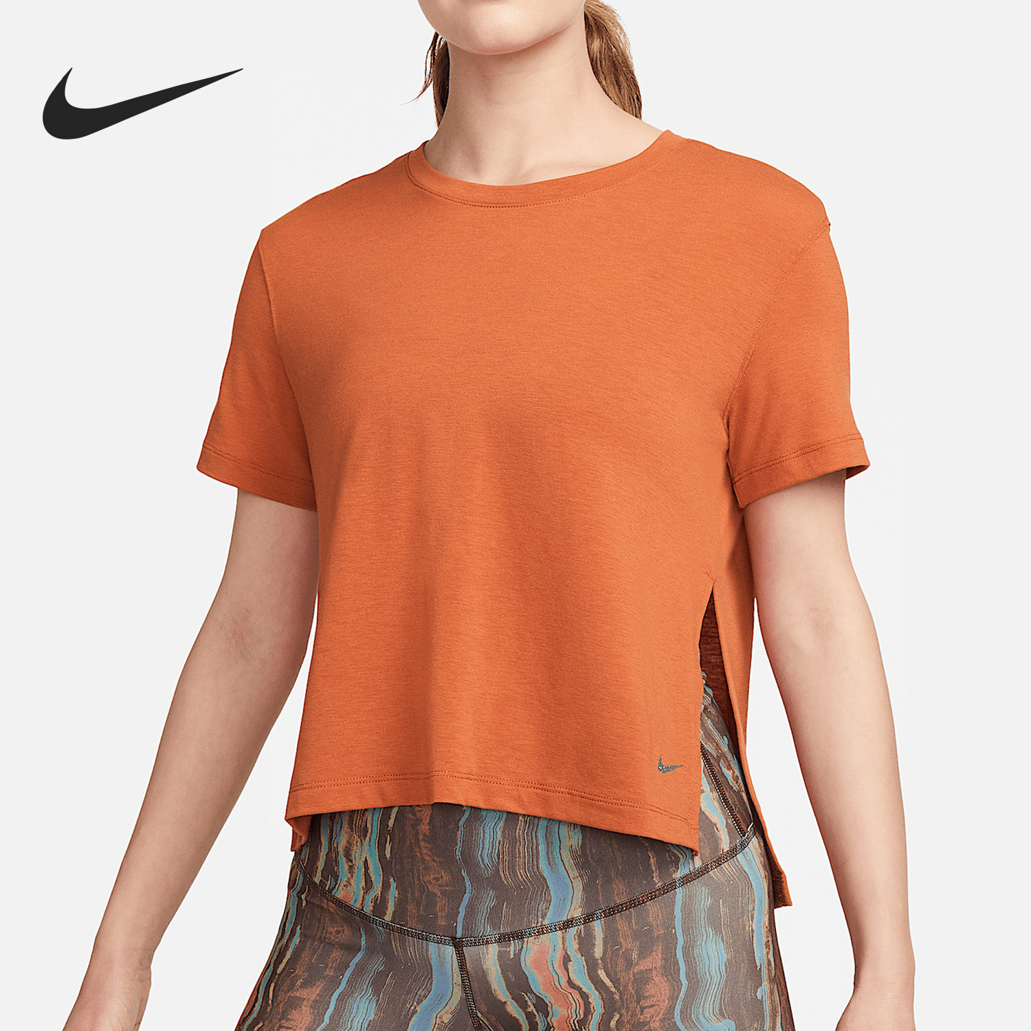 Nike/耐克正品新款女士运动透气训练休闲短袖T恤DM7026-246