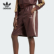 JC6142 三叶草女士宽松运动休闲五分裤 Adidas 阿迪达斯正品