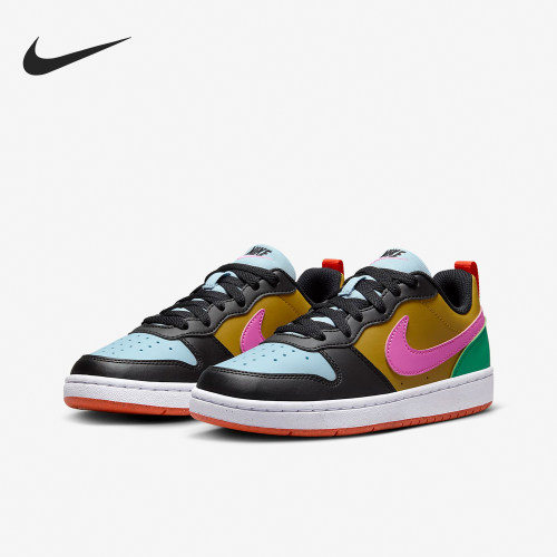 Nike/耐克正品Court Borough GS女子大童运动板鞋DV5456-004