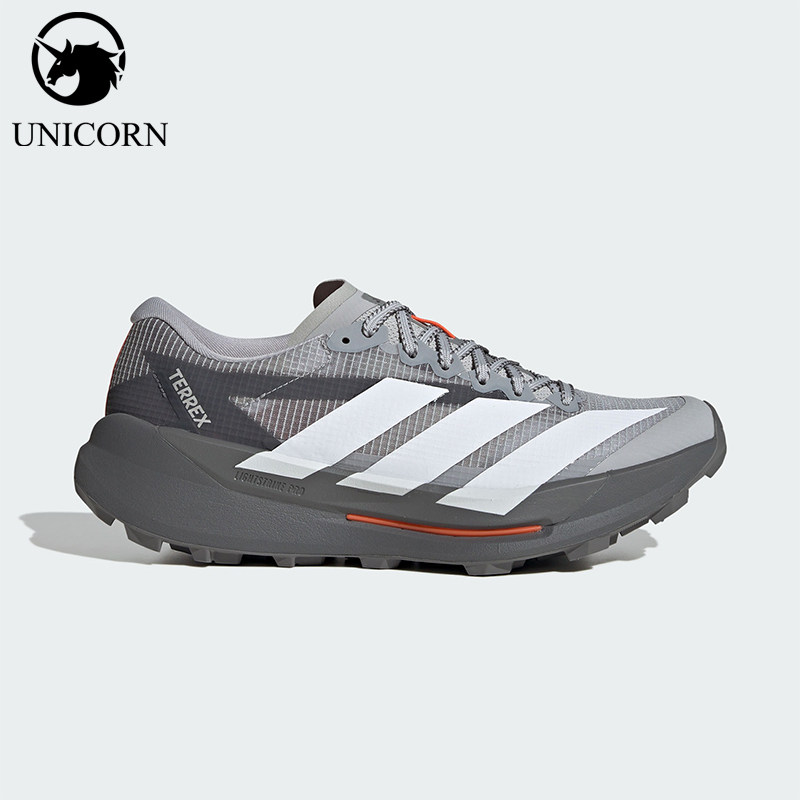 Adidas/阿迪达斯官方正品2026男女款户外缓震回弹越野跑鞋JS3518