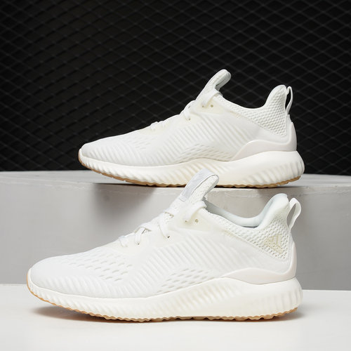 Adidas/阿迪达斯正品 Bounce 阿尔法 女子休闲运动跑步鞋BW1195