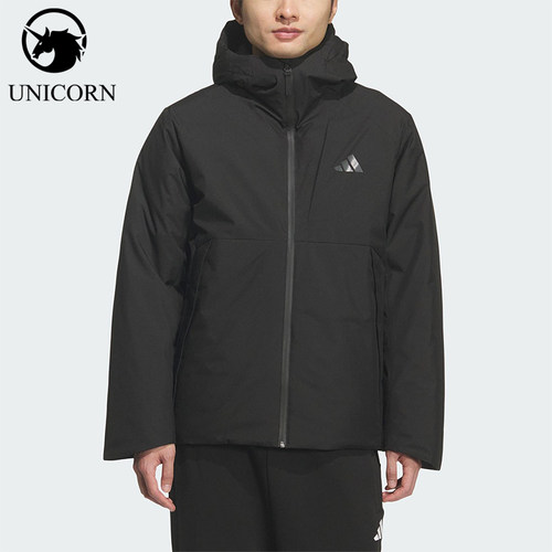 Adidas/阿迪达斯正品冬季男士新款连帽保暖运动羽绒服外套KQ5505