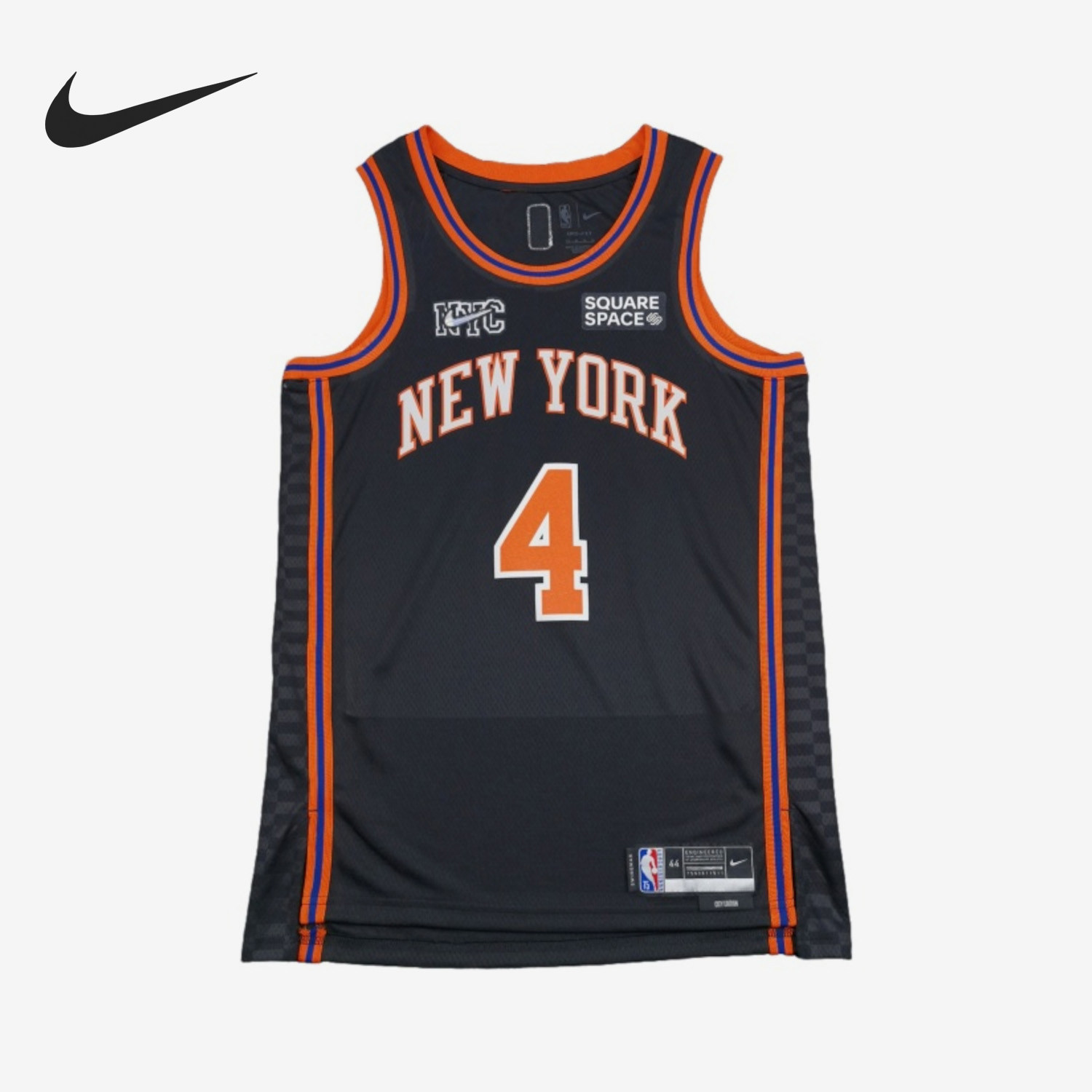 Nike耐克正品ROSE德里克罗斯纽约尼克斯队男无袖篮球服DB4073-010