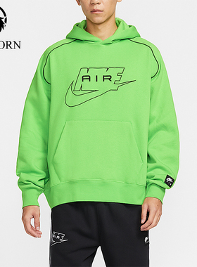 Nike/耐克正品2026男士印花抓绒宽松连帽保暖休闲卫衣IF1267-307