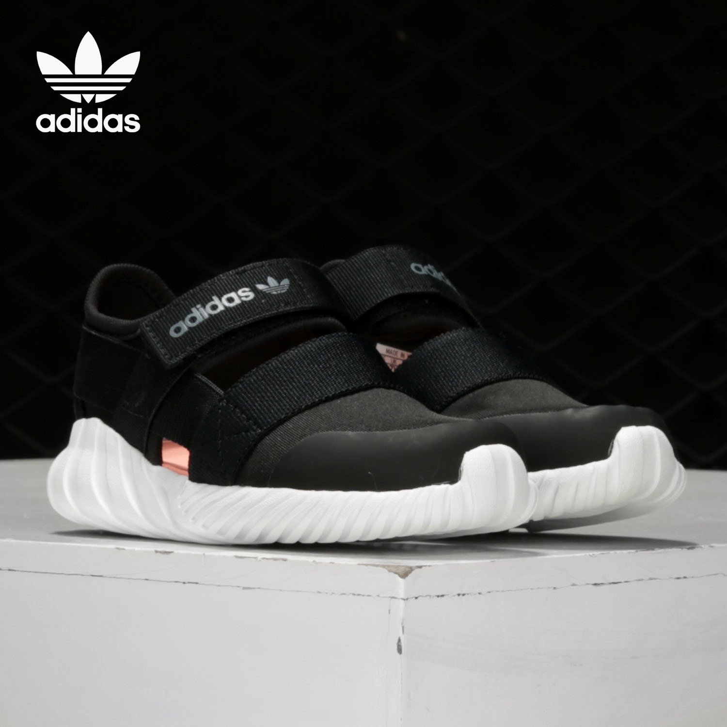 Adidas/阿迪达斯正品 Doom Sandals 婴童魔术贴运动凉鞋 BB6698