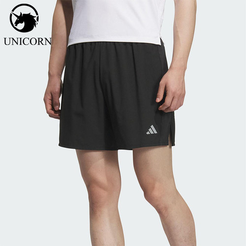 Adidas/阿迪达斯正品ESS SHORT男士经典侧开叉跑步训练短裤JZ2349