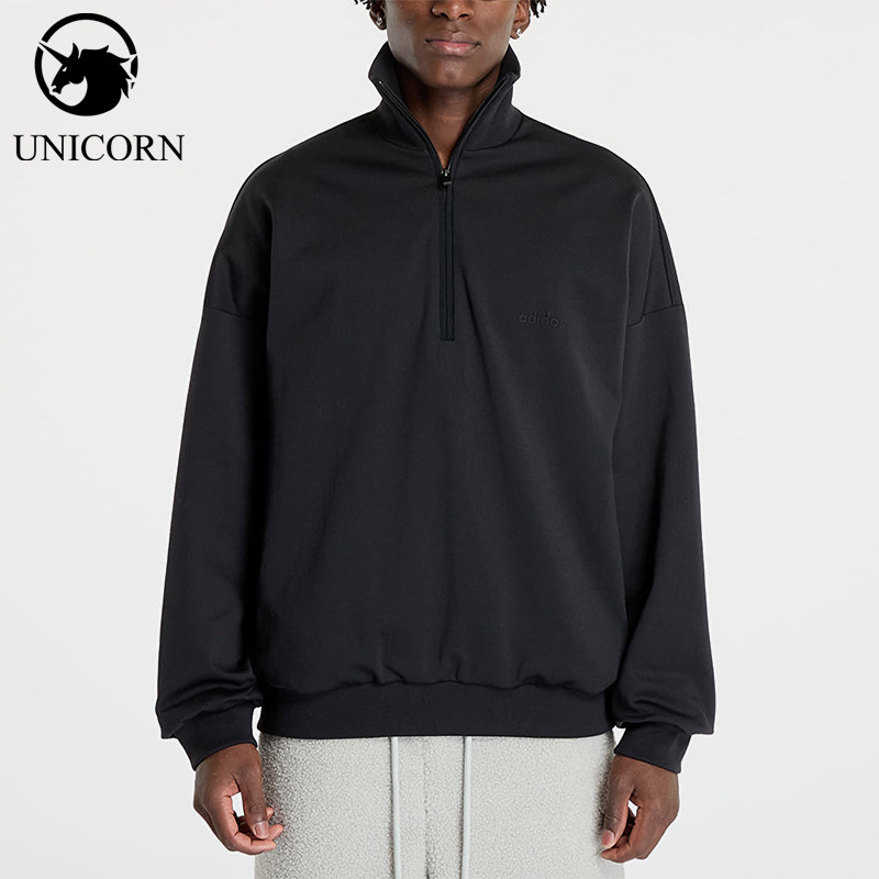 Adidas/阿迪达斯正品FearOfGod休闲舒适立领经典运动夹克IM5317 - 实物图
