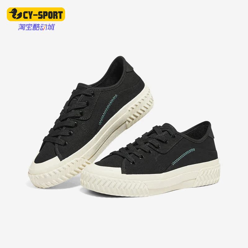 Skechers/斯凯奇正品运动休闲时尚复古女子低帮帆布鞋板鞋 177035