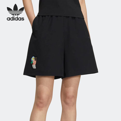 Adidas/阿迪达斯正品三叶草夏季女子运动透气宽松短裤HR3477