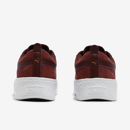Puma/彪马正品SMASH PLATFORM女士复古休闲运动板鞋366488-11